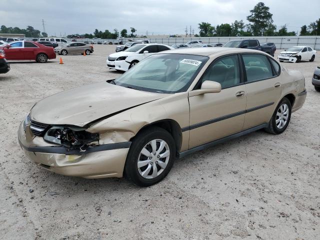 2G1WF52E849147329 - 2004 CHEVROLET IMPALA BEIGE photo 1