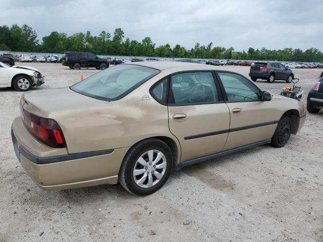 2G1WF52E849147329 - 2004 CHEVROLET IMPALA BEIGE photo 3