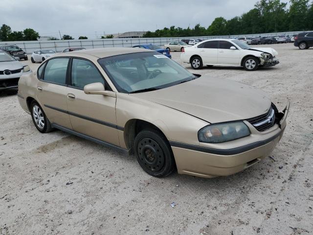 2G1WF52E849147329 - 2004 CHEVROLET IMPALA BEIGE photo 4