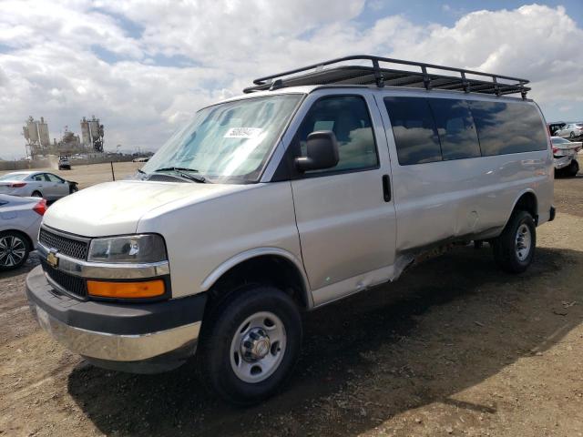 1GAZGPFG3J1309188 - 2018 CHEVROLET EXPRESS G3 LT SILVER photo 1