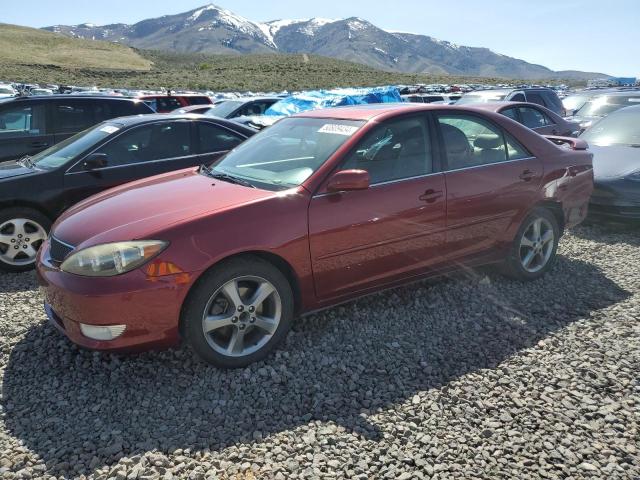 JTDBA30K350024714 - 2005 TOYOTA CAMRY SE RED photo 1