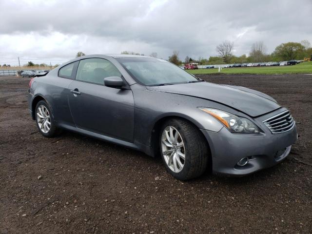 JN1CV6EL4DM982248 - 2013 INFINITI G37 GRAY photo 4