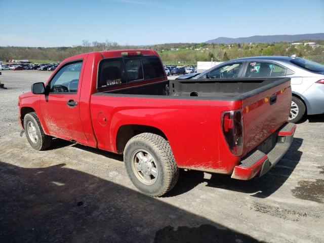 1GCCS148158184144 - 2005 CHEVROLET COLORADO RED photo 2