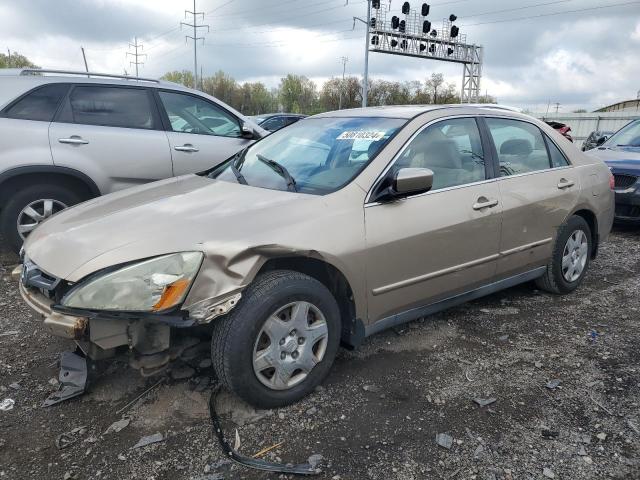 1HGCM564X5A091788 - 2005 HONDA ACCORD LX TAN photo 1