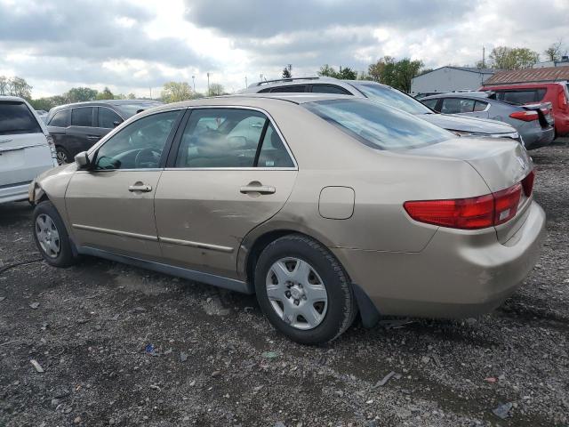 1HGCM564X5A091788 - 2005 HONDA ACCORD LX TAN photo 2