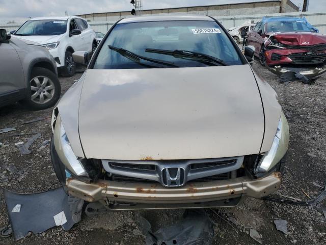 1HGCM564X5A091788 - 2005 HONDA ACCORD LX TAN photo 5