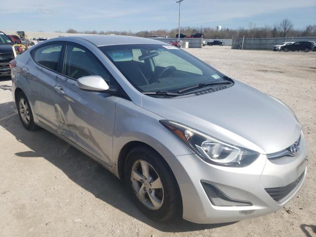 5NPDH4AE1EH506488 - 2014 HYUNDAI ELANTRA SE SILVER photo 4