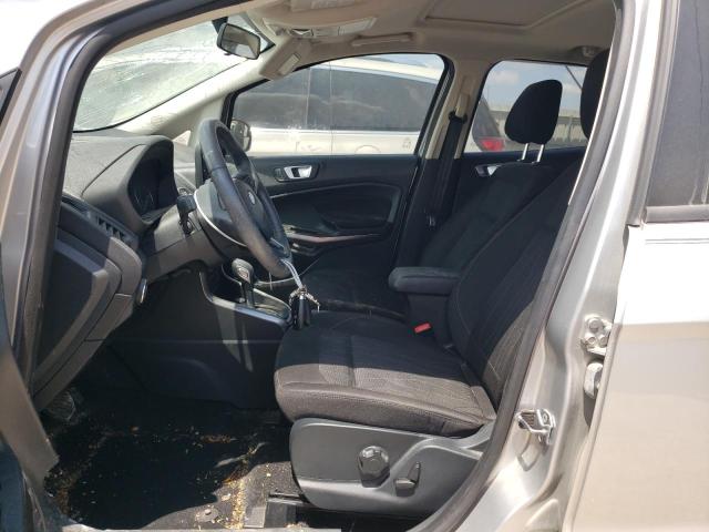 MAJ3P1TE5JC239555 - 2018 FORD ECOSPORT SE SILVER photo 7