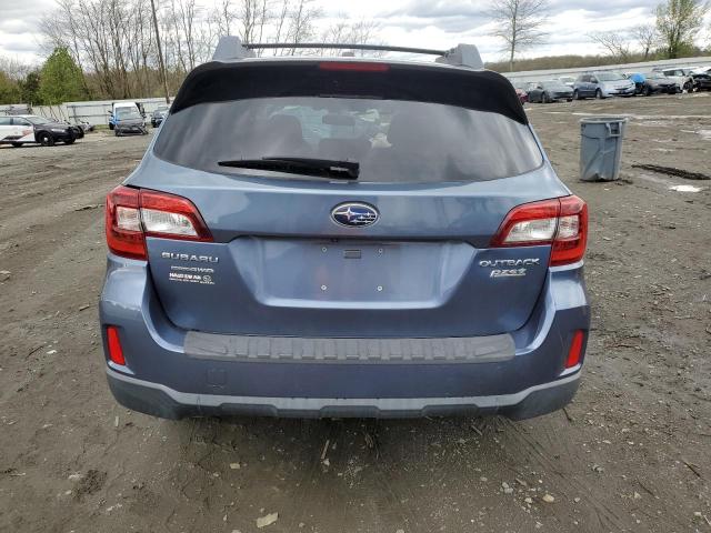 4S4BSAHCXF3334336 - 2015 SUBARU OUTBACK 2.5I PREMIUM BLUE photo 6