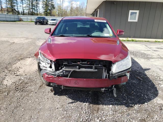 1G4GB5EG0AF154892 - 2010 BUICK LACROSSE CX MAROON photo 5