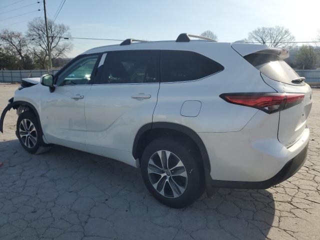 5TDGZRBH3NS194670 - 2022 TOYOTA HIGHLANDER XLE თეთრი ფოტო 2