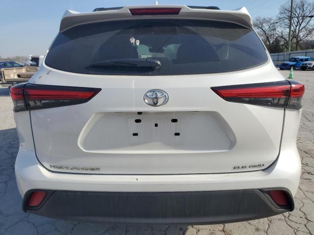 5TDGZRBH3NS194670 - 2022 TOYOTA HIGHLANDER XLE თეთრი ფოტო 6