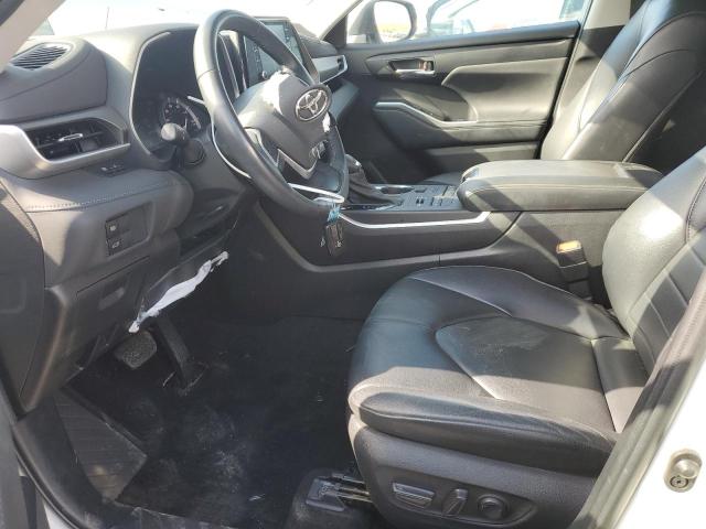 5TDGZRBH3NS194670 - 2022 TOYOTA HIGHLANDER XLE თეთრი ფოტო 7