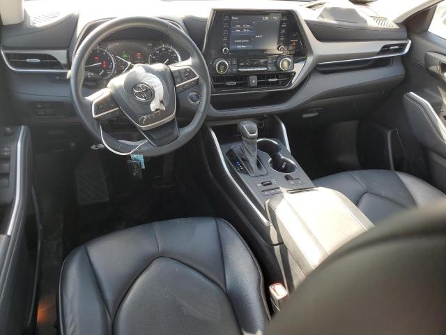 5TDGZRBH3NS194670 - 2022 TOYOTA HIGHLANDER XLE თეთრი ფოტო 8