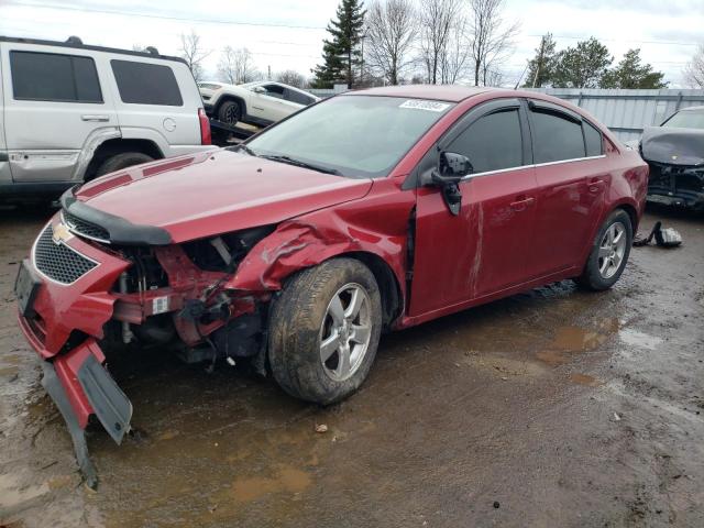 1G1PG5SC7C7147581 - 2012 CHEVROLET CRUZE LT RED photo 1