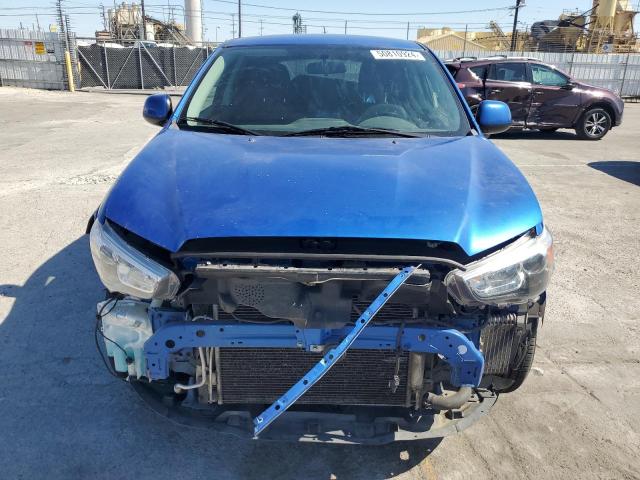 4A4AP3AW0FE030673 - 2015 MITSUBISHI OUTLANDER ES BLUE photo 5