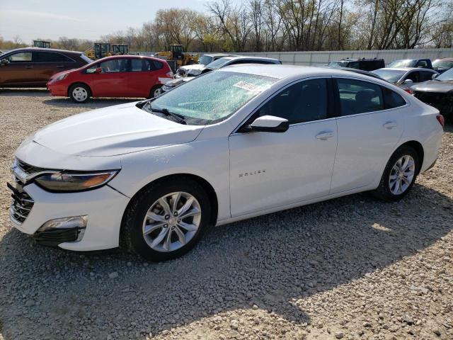 1G1ZD5ST0KF151459 - 2019 CHEVROLET MALIBU LT WHITE photo 1