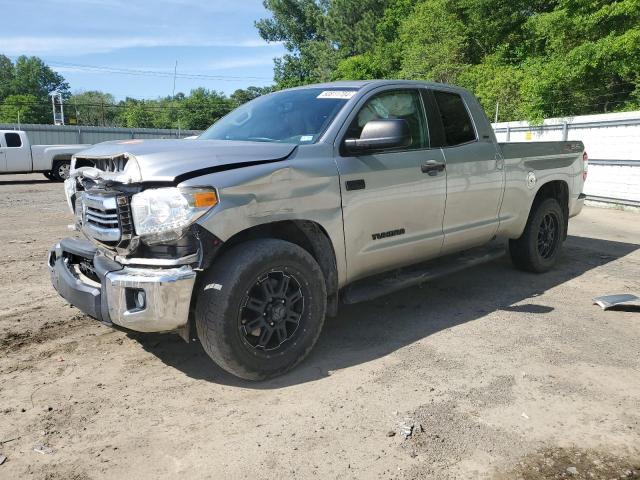 5TFUW5F10HX589552 - 2017 TOYOTA TUNDRA DOUBLE CAB SR/SR5 SILVER photo 1