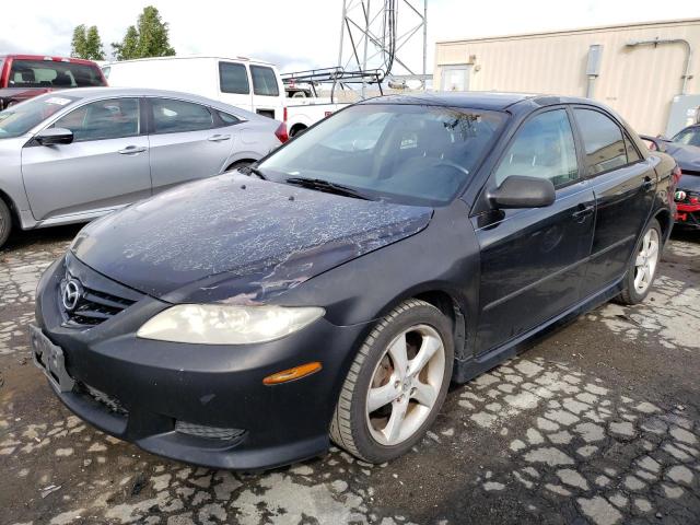 1YVHP80C535M48596 - 2003 MAZDA MAZDA6 I BLACK photo 1