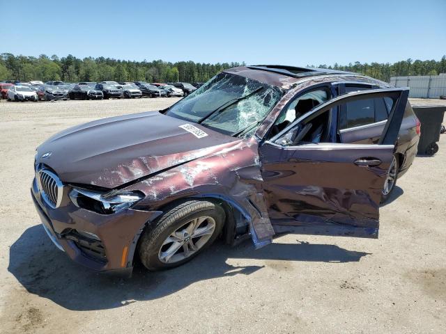 5UXTY5C02M9G94613 - 2021 BMW X3 XDRIVE30I Braun Foto 1