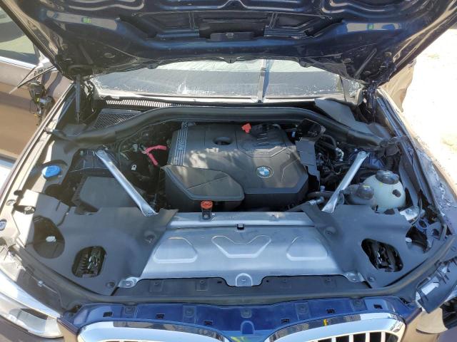 5UXTY5C02M9G94613 - 2021 BMW X3 XDRIVE30I TAN photo 12