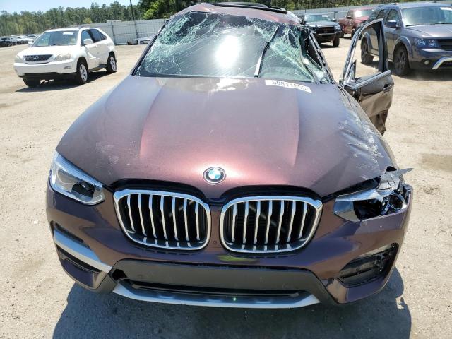 5UXTY5C02M9G94613 - 2021 BMW X3 XDRIVE30I TAN photo 5