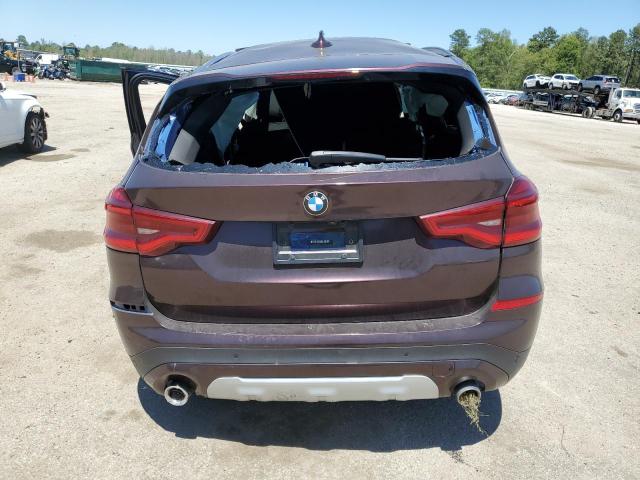 5UXTY5C02M9G94613 - 2021 BMW X3 XDRIVE30I Braun Foto 6