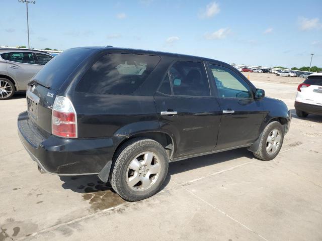 2HNYD18276H527423 - 2006 ACURA MDX BLACK photo 3