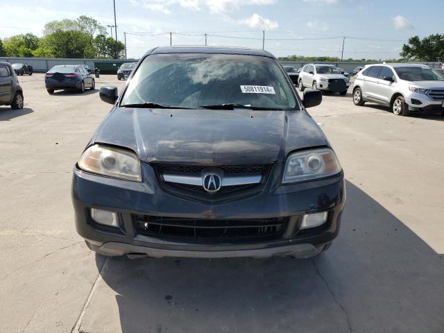 2HNYD18276H527423 - 2006 ACURA MDX BLACK photo 5