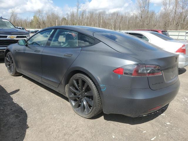 5YJSA1E1XGF149881 - 2016 TESLA MODEL S 灰色 照片 2