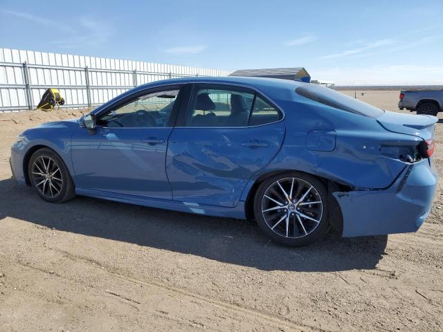 4T1G31AK6PU056793 - 2023 TOYOTA CAMRY SE NIGHT SHADE BLUE photo 2