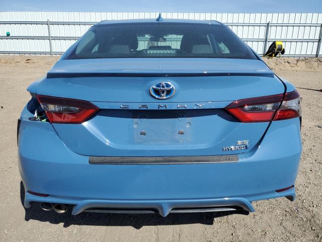 4T1G31AK6PU056793 - 2023 TOYOTA CAMRY SE NIGHT SHADE BLUE photo 6