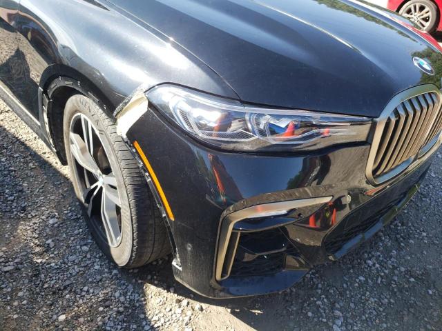 5UXCX6C05M9G44135 - 2021 BMW X7 M50I BLACK photo 9