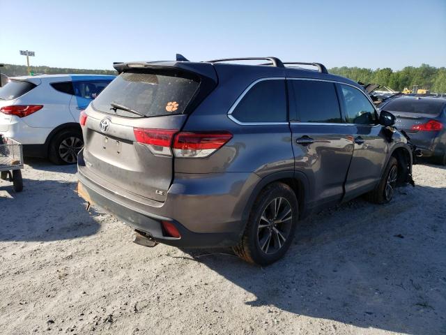 5TDZZRFH9KS340410 - 2019 TOYOTA HIGHLANDER LE CHARCOAL photo 3