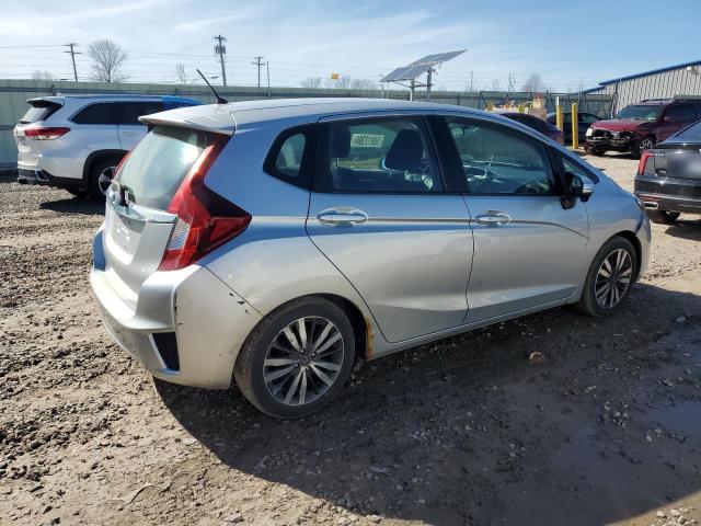 3HGGK5H83FM738432 - 2015 HONDA FIT EX GRAY photo 3