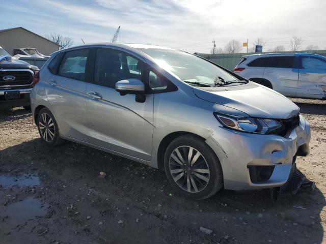 3HGGK5H83FM738432 - 2015 HONDA FIT EX GRAY photo 4