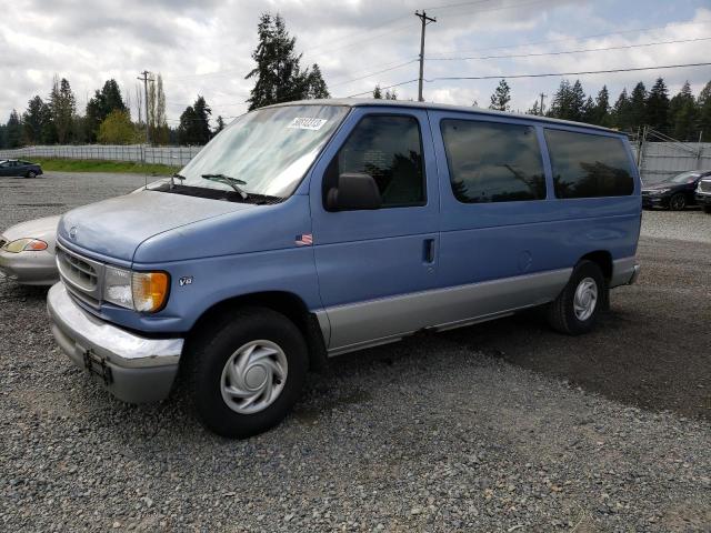 1FMEE11L4VHA52693 - 1997 FORD ECONOLINE E150 BLUE photo 1