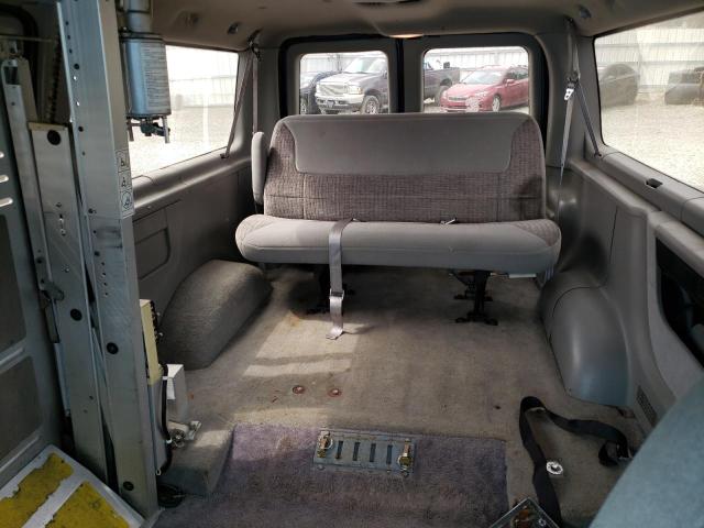 1FMEE11L4VHA52693 - 1997 FORD ECONOLINE E150 BLUE photo 10