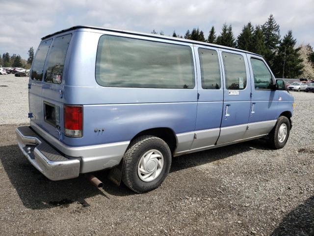 1FMEE11L4VHA52693 - 1997 FORD ECONOLINE E150 BLUE photo 3