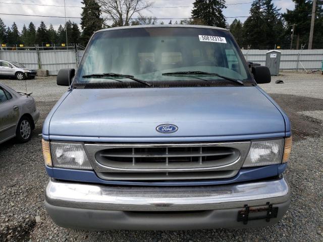 1FMEE11L4VHA52693 - 1997 FORD ECONOLINE E150 BLUE photo 5