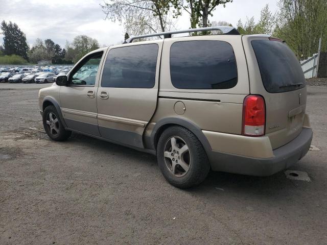 1GMDV33L96D100492 - 2006 PONTIAC MONTANA SV6 BEIGE photo 2