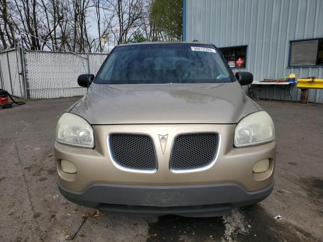 1GMDV33L96D100492 - 2006 PONTIAC MONTANA SV6 BEIGE photo 5