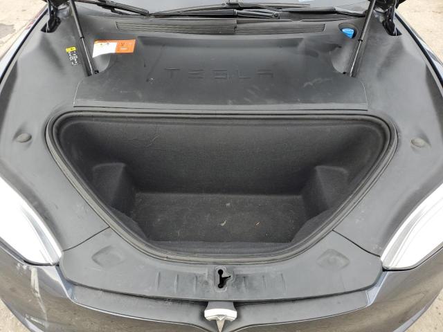 5YJSA1E42HF227582 - 2017 TESLA MODEL S CHARCOAL photo 11