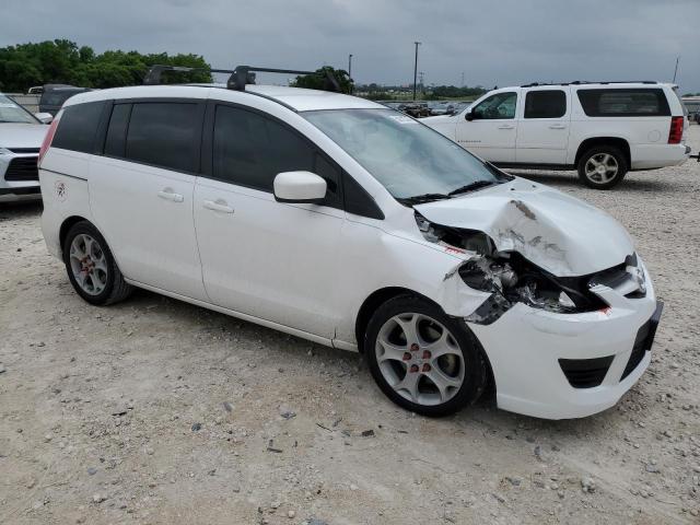 JM1CR2W38A0375359 - 2010 MAZDA 5 WHITE photo 4