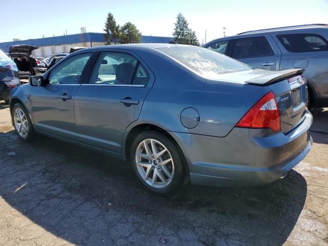 3FAHP0JG2CR434196 - 2012 FORD FUSION SEL GRAY photo 2