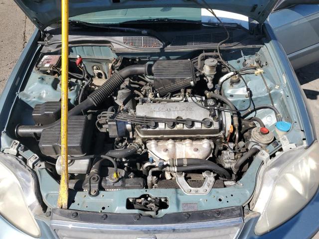 2HGEJ6611YH528273 - 2000 HONDA CIVIC BASE Dəniz mavisi foto 11