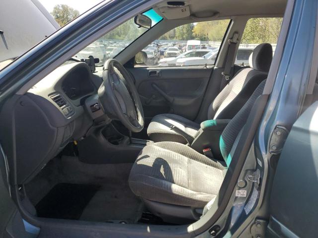 2HGEJ6611YH528273 - 2000 HONDA CIVIC BASE Dəniz mavisi foto 7