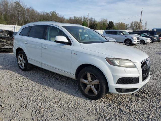 WA1DGAFEXDD000599 - 2013 AUDI Q7 PRESTIGE 白色 照片 4