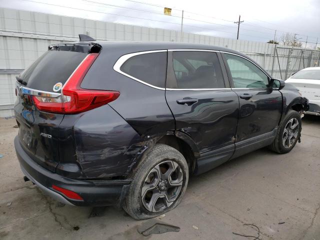 7FARW2H88JE098066 - 2018 HONDA CR-V EXL BLACK photo 3