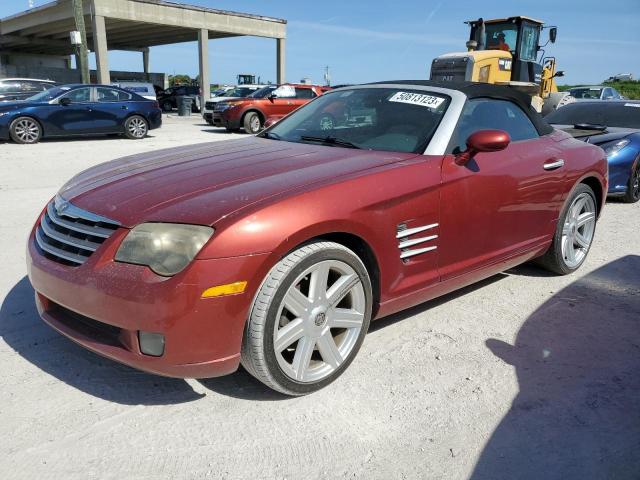 1C3AN65L85X058789 - 2005 CHRYSLER CROSSFIRE LIMITED RED photo 1